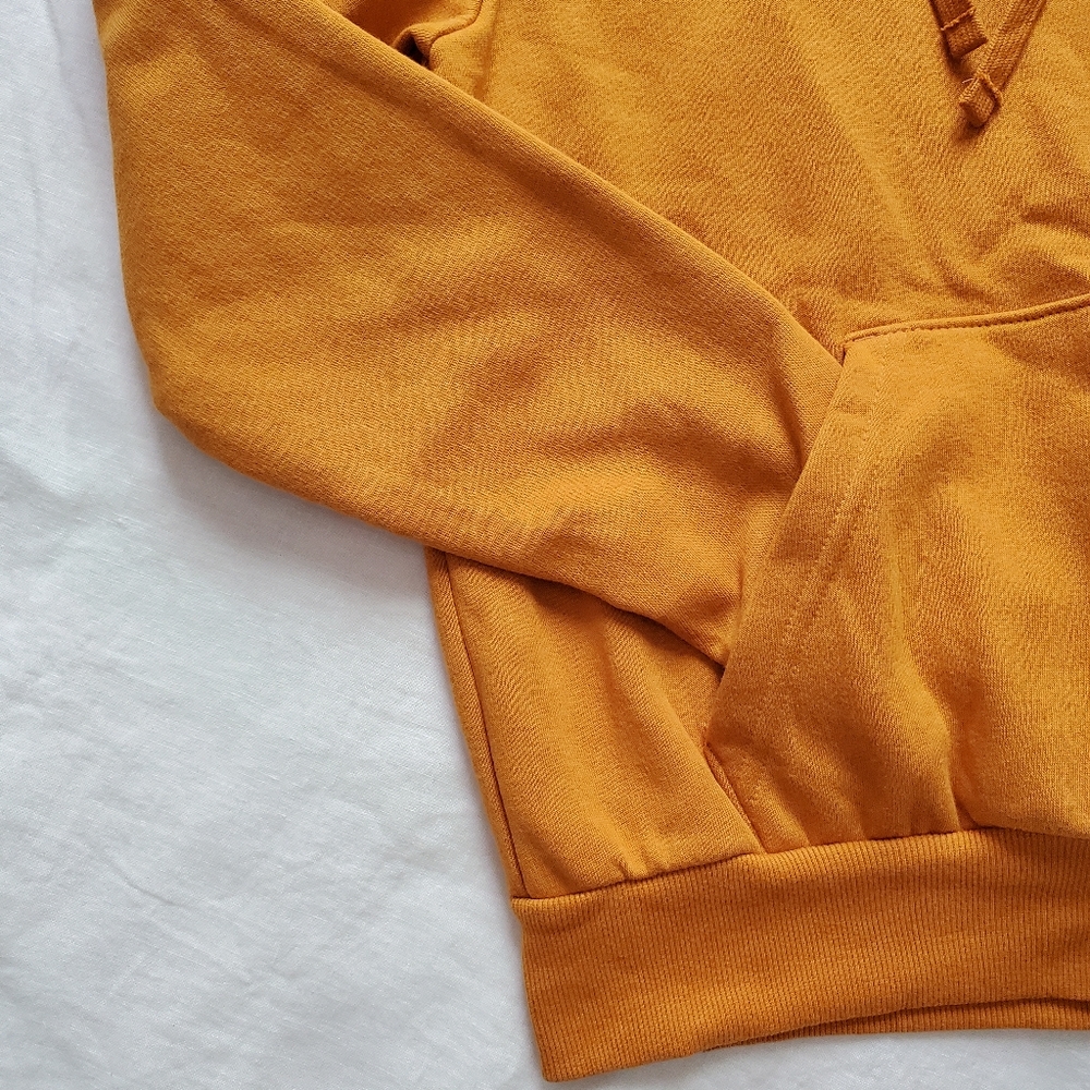 NWT Divided by H&M Disney Gold Fleece-Lined Hooded Sweatshirt w/ Mickey,… - Picture 5 of 9
